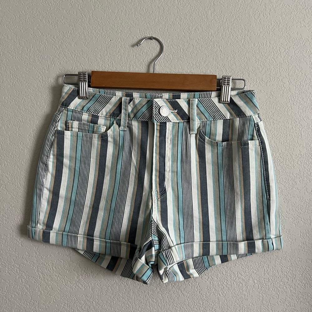 High Rise Curvy Shorts